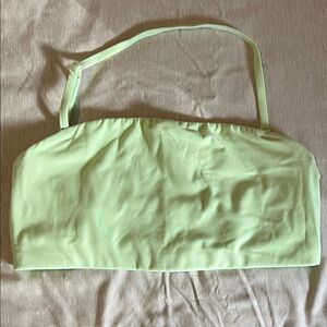 Buffbunny Lime Strapless Bandeau Top